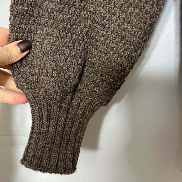 Vintage Givenchy Sport Wool Alpaca Knit Sweater Brown Size S - Picture 4 of 6